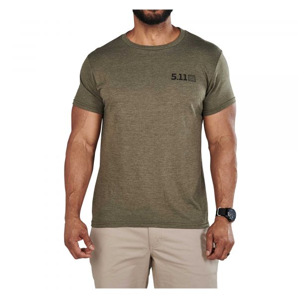 5.11 T-Shirt No Rucks Given military green
