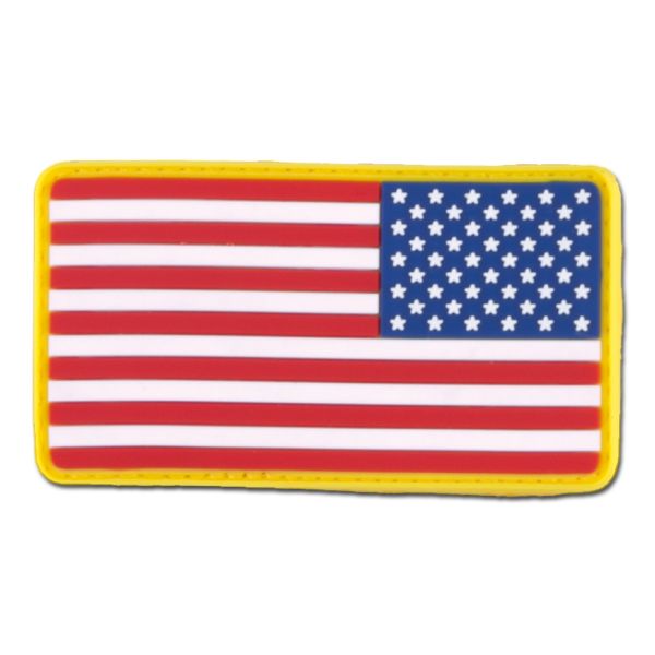 3D-Patch US Flag reversed full color