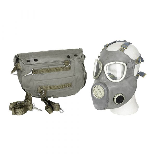 Schutzmaske FERNEZ Filter Gasmaske ABC Schutz Militär Atemschutz Armee schwarz 