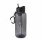 LifeStraw Wasserflasche Go mit Filter 2-Stage 1 L grau