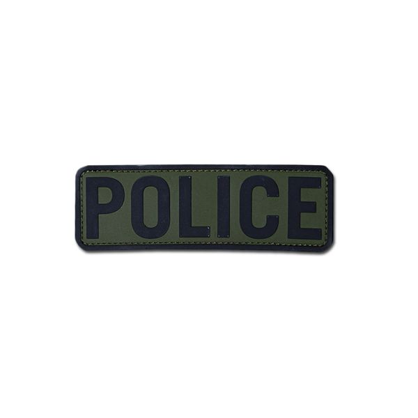 MilSpecMonkey Patch Police 6x2 PVC od-green