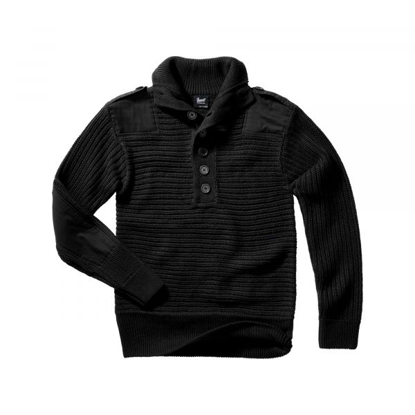 ASMC Brandit Pullover Alpin schwarz