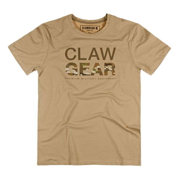Clawgear Shirt Mc Tee khaki
