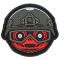 TacOpsGear 3D Patch PVC Tacticons Nr.19 Halloween Smiley Emoji