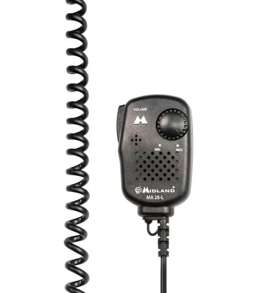 Midland Lautsprechermikrofon MA 26-L Mini