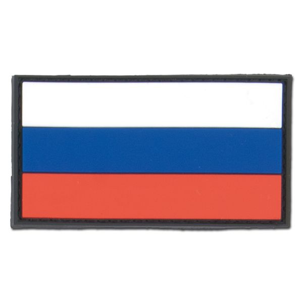 3D-Patch Russland Fahne