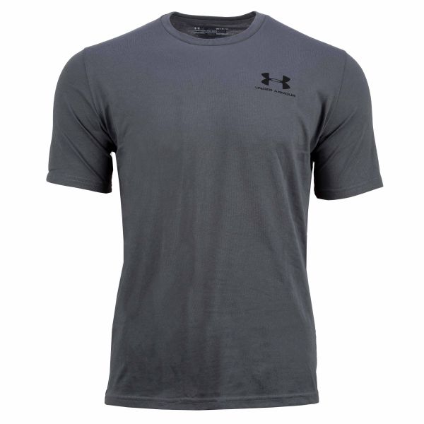 Under Armour Shirt Sportstyle Left Chest SS pitch gray