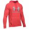 Under Armour Fitness Pullover Hoody Sportstyle Triblend rot