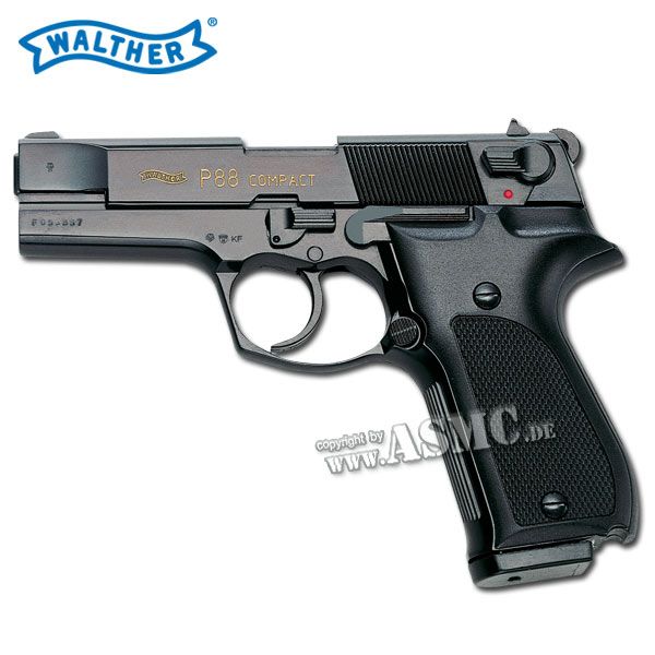 Pistole Walther P88 brüniert