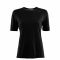 Aclima T-Shirt LightWool Undershirt Tee jet black Frauen