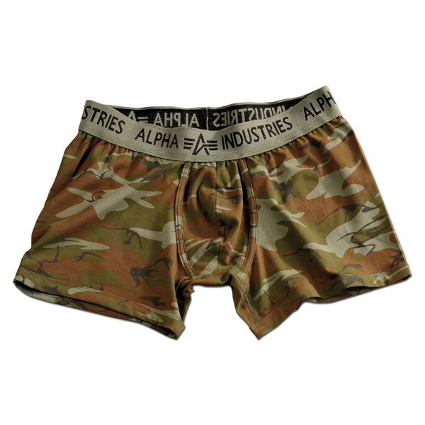 Boxer Shorts Alpha Industries woodland
