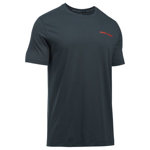 Under Armour Fitness T-Shirt Charged Cotton dunkelgrau