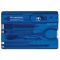 Victorinox Multitool Swiss Card blau