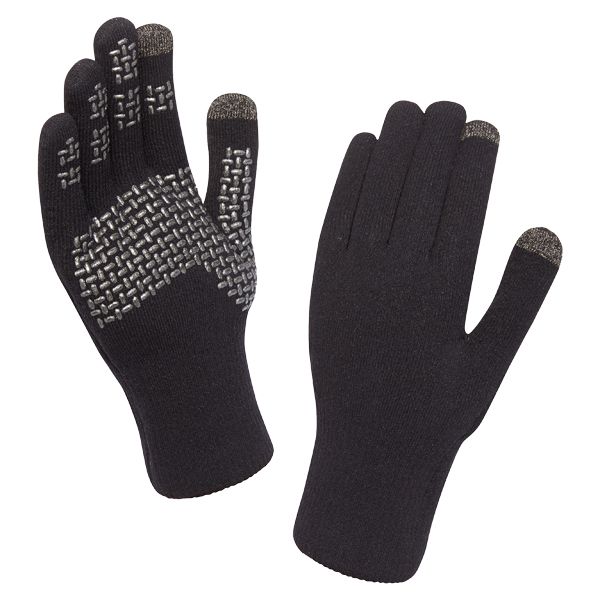 SealSkinz Handschuhe Ultra Grip Touchscreen schwarz