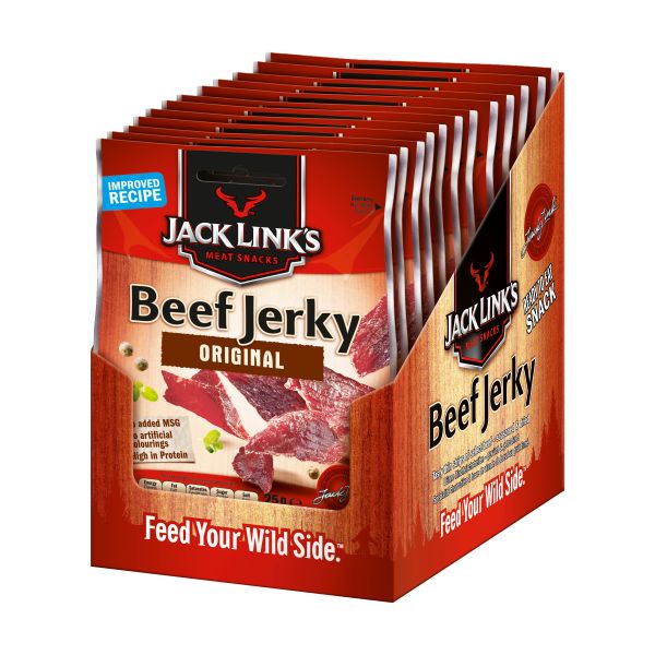 Jack Links Beef Jerky Original 25 g 12er Pack