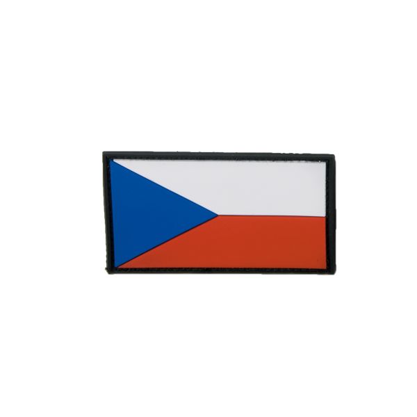 3D-Patch Czech Republic Flag fullcolor