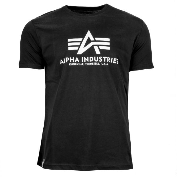 Alpha Industries Shirt Basic T Kryptonite schwarz