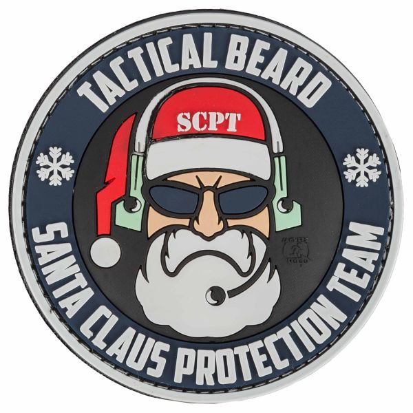 JTG 3D Patch Special Tactical Beard Santa Claus Protection Team