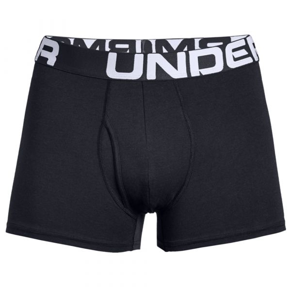 Under Armour Boxershorts Charged Cotton 6 Inch 3er Pack schwarz