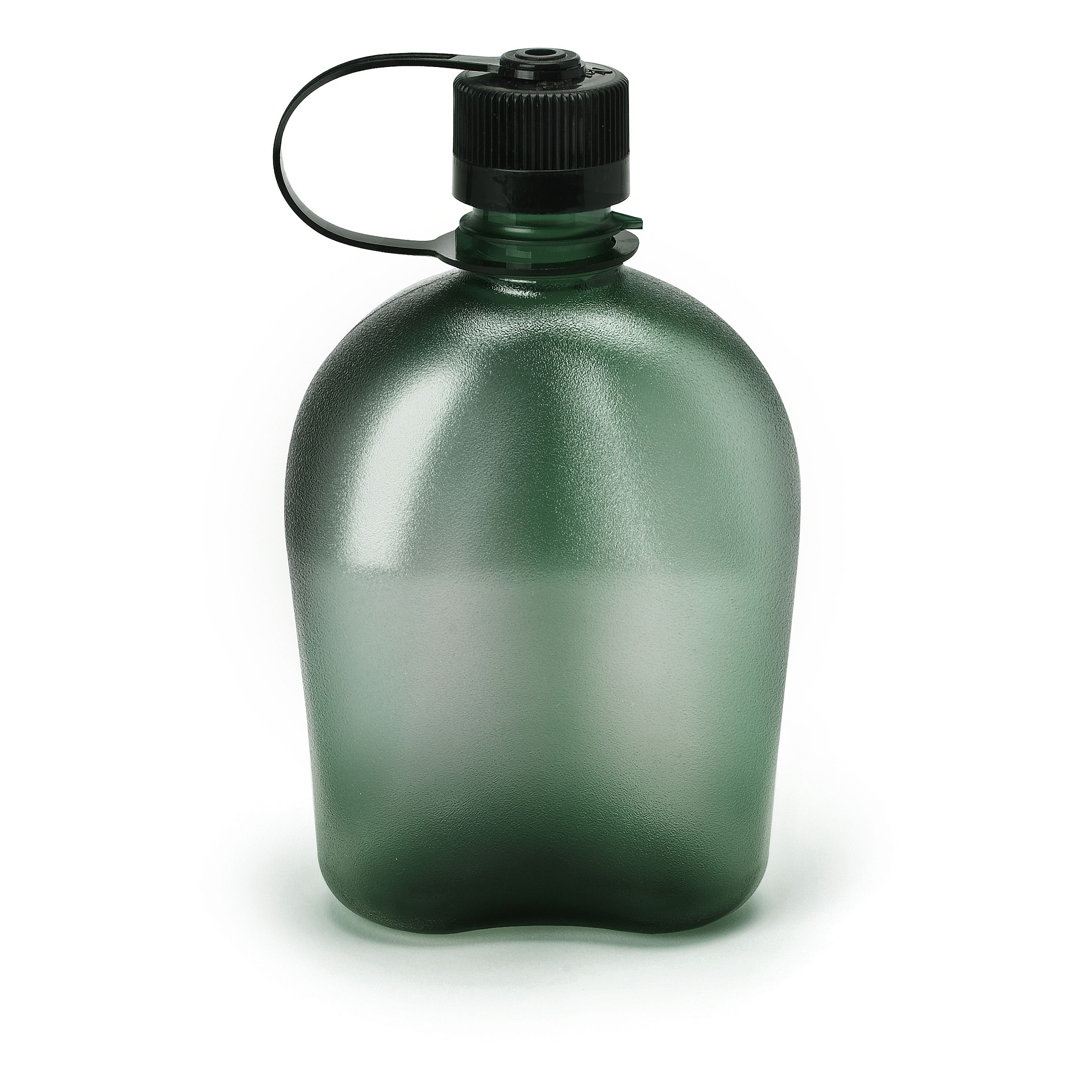 schwedische Feldflasche oliv mit Flaschenhalter ideal für Bushcraft Outdoor EDC 