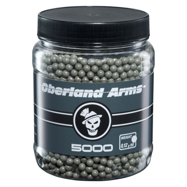 Oberland Arms Black Label BBs 0.12 g Flasche grau 5000 St.