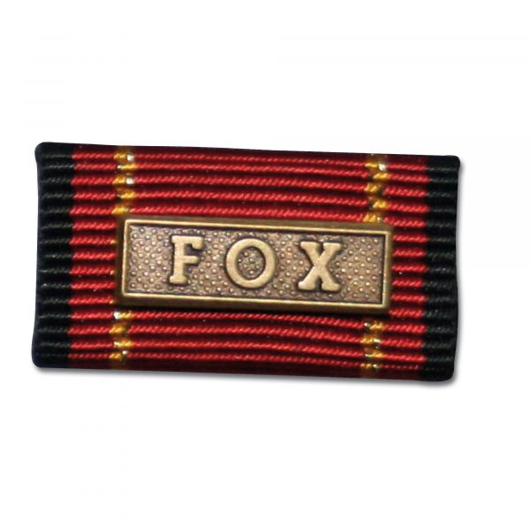 Ordensspange Auslandseinsatz FOX bronze