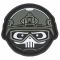 TacOpsGear 3D Patch PVC Tacticons Nr.37 Skull Smiley Emoji