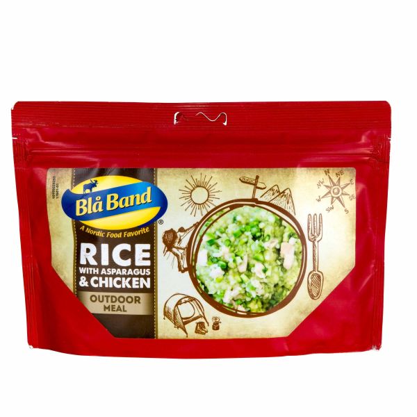 Bla Band Reis mit Spargel und Hühnchen