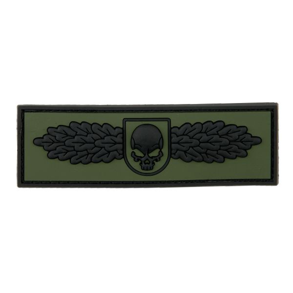 3D-Patch SOF Skull Badge forest