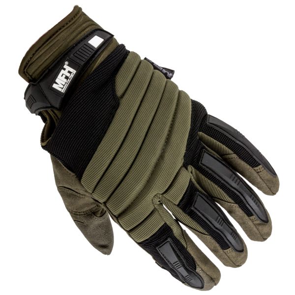 MFH Defence Handschuhe Operation oliv/schwarz
