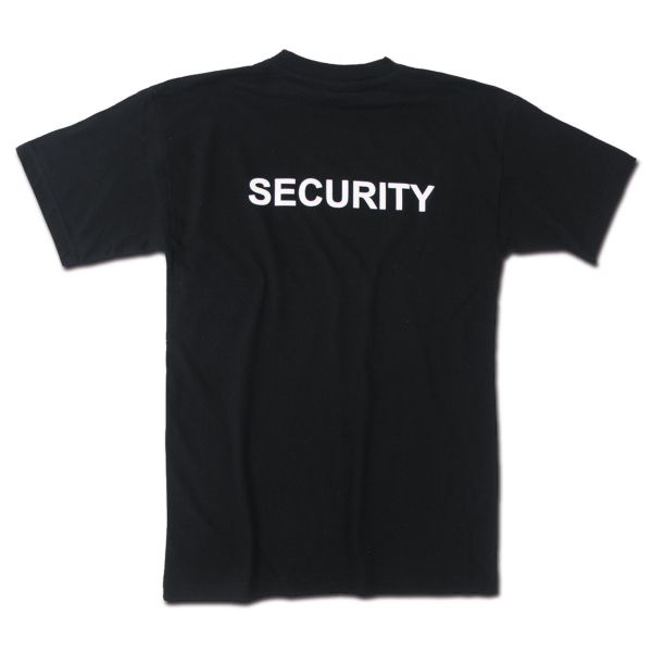 T-Shirt Security Rückendruck