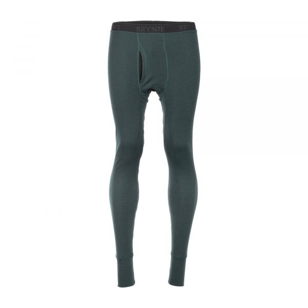 Brynje Thermohose Arctic Double lang mit Eingriff oliv