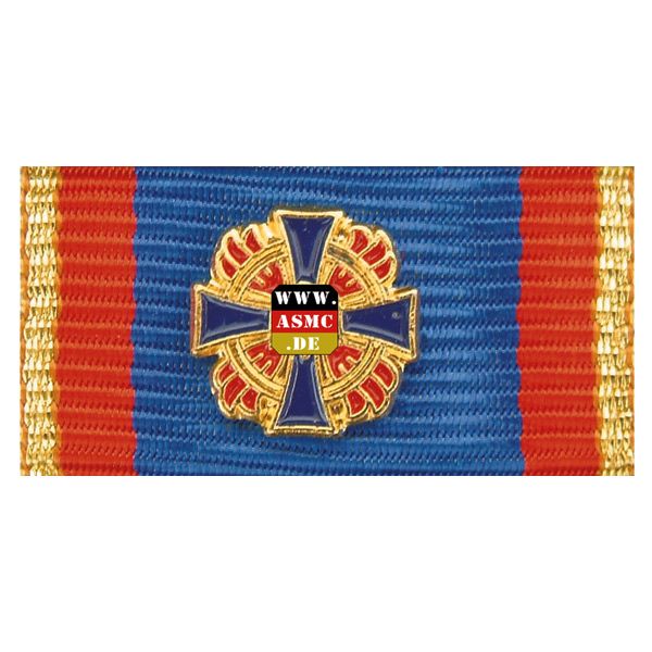 Ordensspange Feuerwehr Ehrenkreuz goldfarben