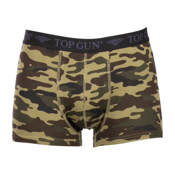 Top Gun Boxer Shorts oliv tarn 2er Pack