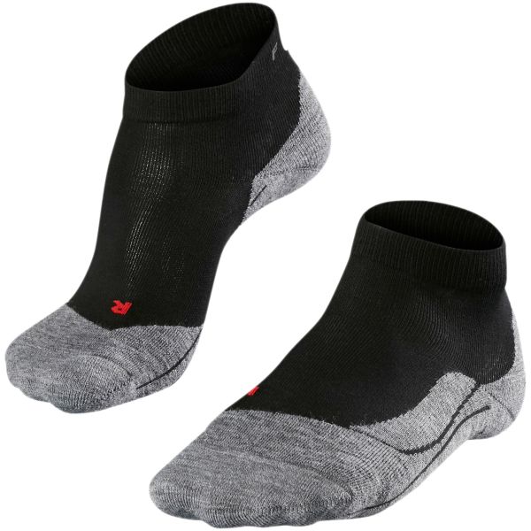 Damen Bekleidung Strumpfware Socken FALKE Ru4 Short Pace Socken Aus Strick in Schwarz 