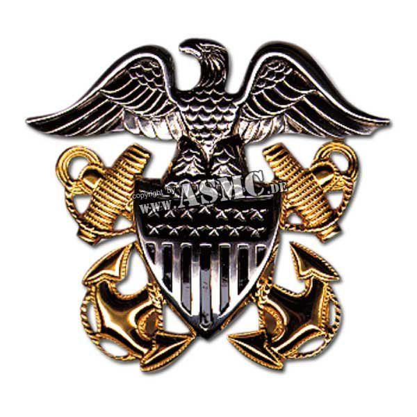 Mützenabzeichen US Navy Offizier