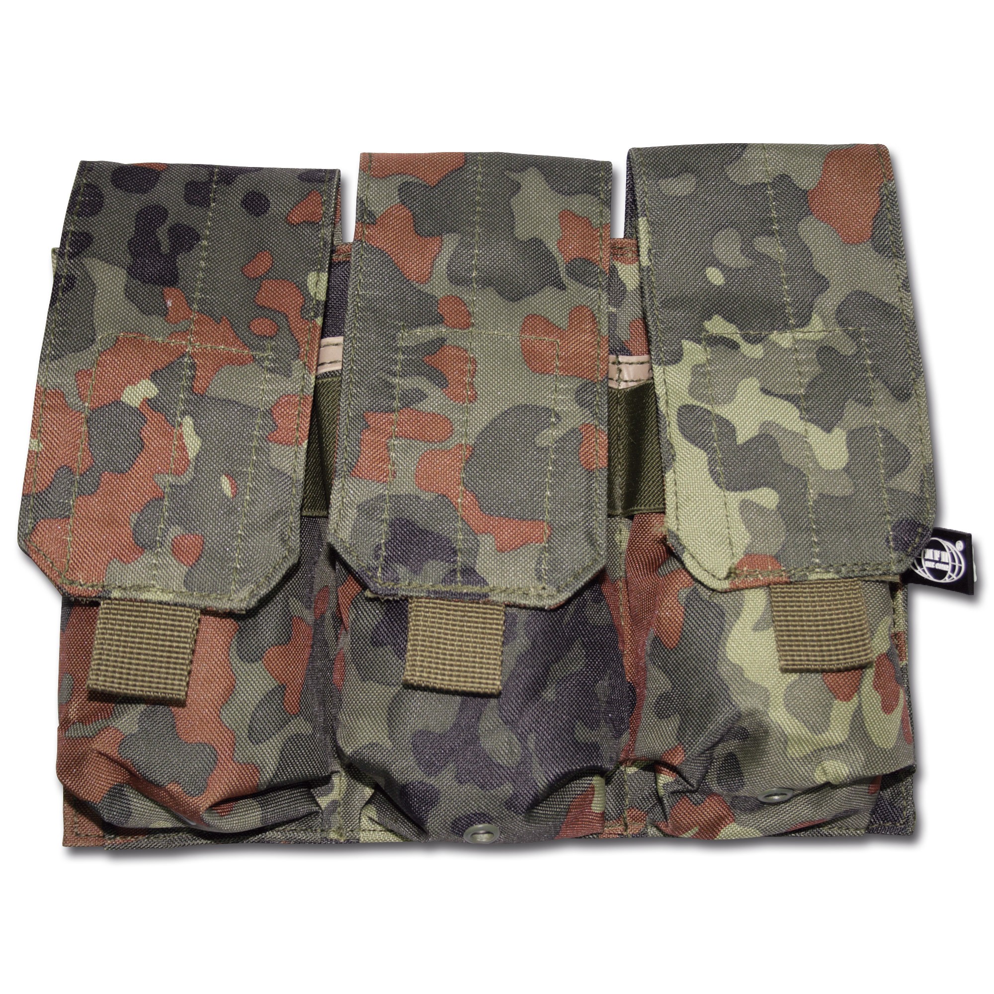 Magazintasche dreifach Molle Tasche für 3 Magazine Militär Tasche flecktarn 