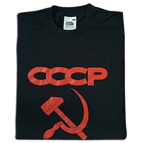 T-Shirt CCCP schwarz
