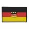 3D-Patch Deutschland mit Wappen