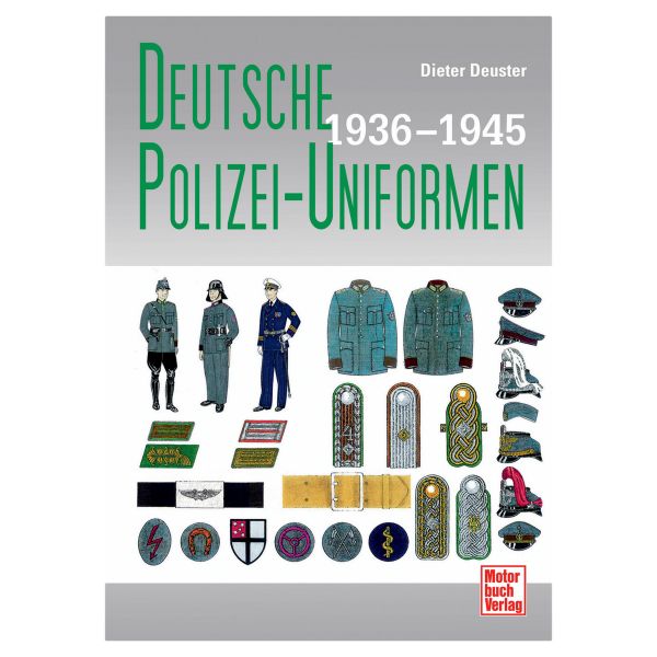 Buch Deutsche Polizei-Uniformen: 1936-1945