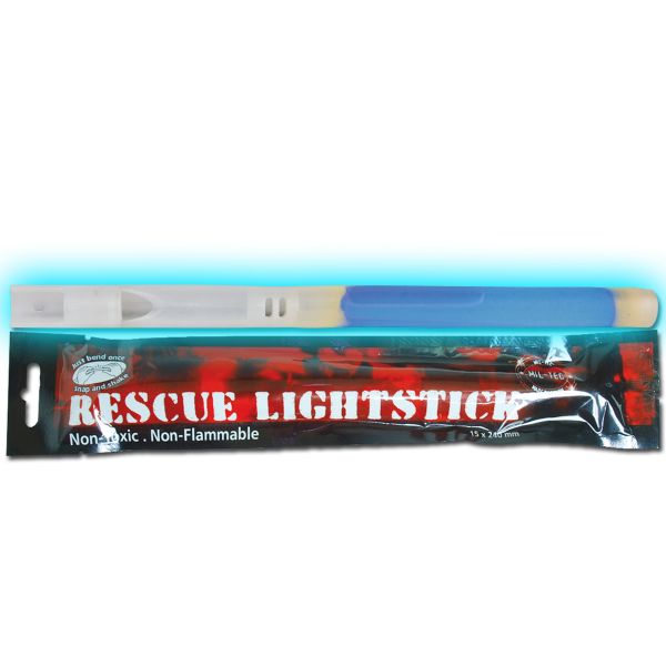Leuchtstab Mil-Tec Rescue blau