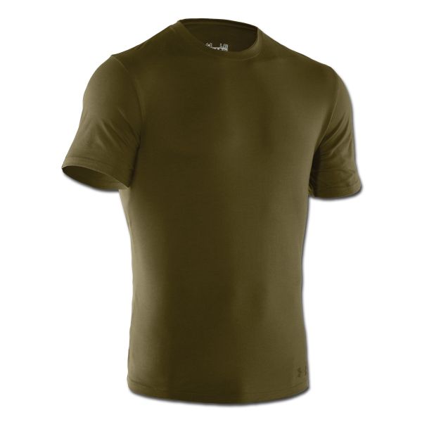 Under Armour Tactical T-Shirt Charged Cotton Tee HeatGear oliv