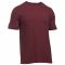 Under Armour T-Shirt Charged Cotton bordeaux rot