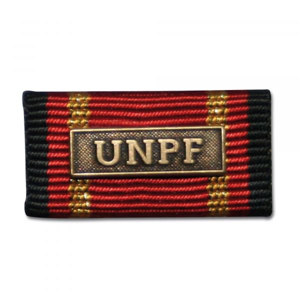 Ordensspange Auslandseinsatz UNPF bronze