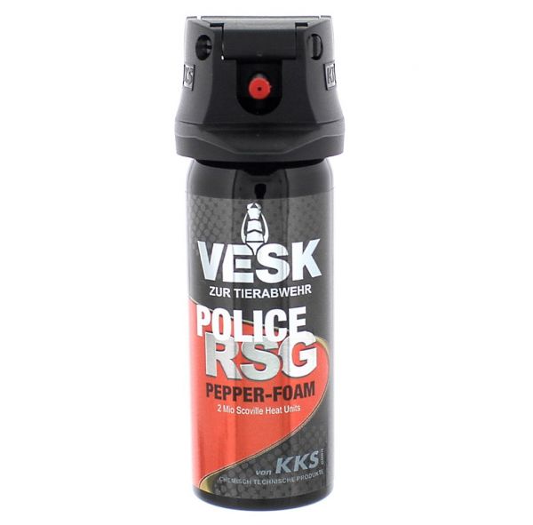 Vesk RSG Pfefferspray Police Schaum 50 ml