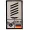 Café Viereck Rank Patch OSG Luftwaffe sand