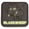3D-Patch BlackSheep nachleuchtend small