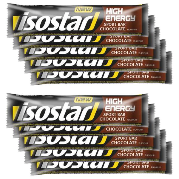 Isostar Riegel High Energy Chocolate 40 g – 10 Stück