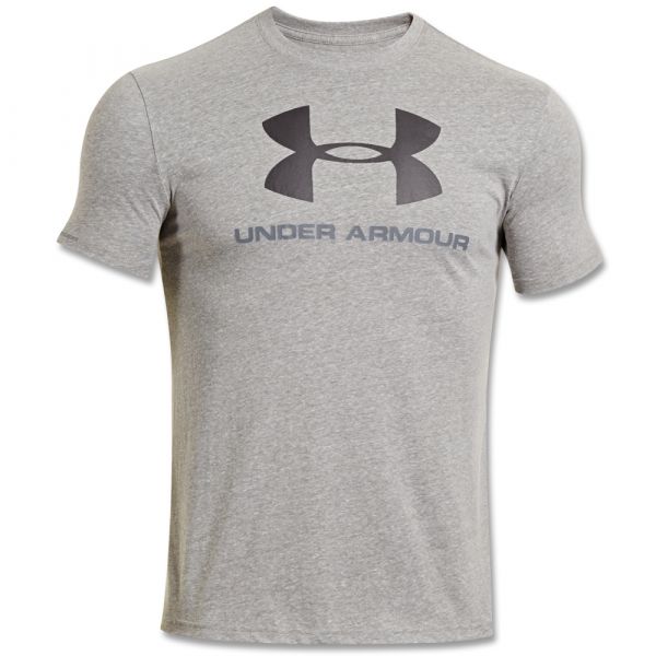 Under Armour T-Shirt Sportstyle Logo grau