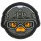 TacOpsGear 3D Patch PVC Tacticons Nr.23 SWAT Smiley Emoji